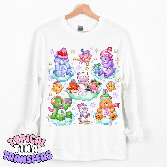 Bear Care Holiday | DTF Transfer | POD