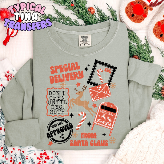 Special Deliveries mail | DTF Transfer | POD