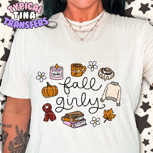 Fall Girly | DTF Transfer | POD