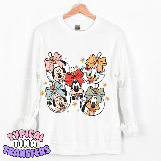 Magical Fab 5 Ornaments | DTF Transfer | POD