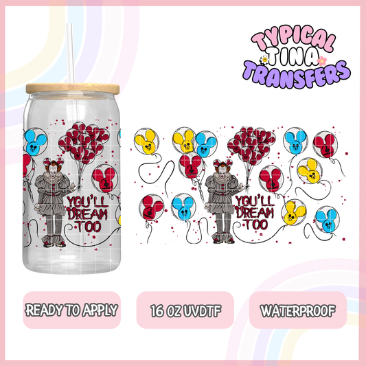 UVDTF #642 | 16oz UVDTF Wrap | POD