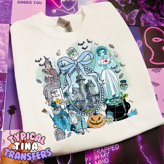 Haunted Mansion Frame | DTF Transfer | POD