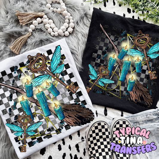 Floating Keys | DTF Screen Print | POD