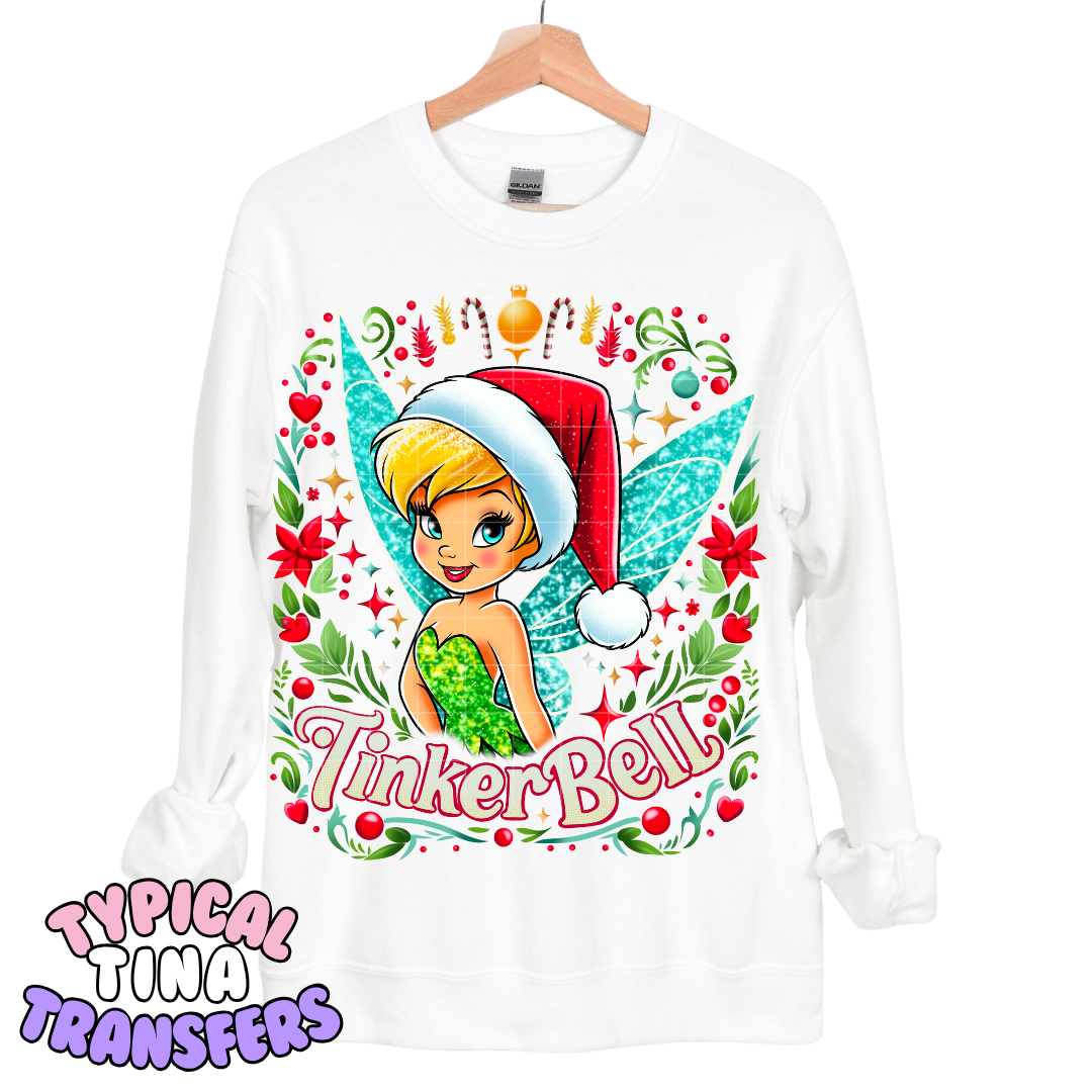 Xmas Tink Fairy | DTF Transfers | POD