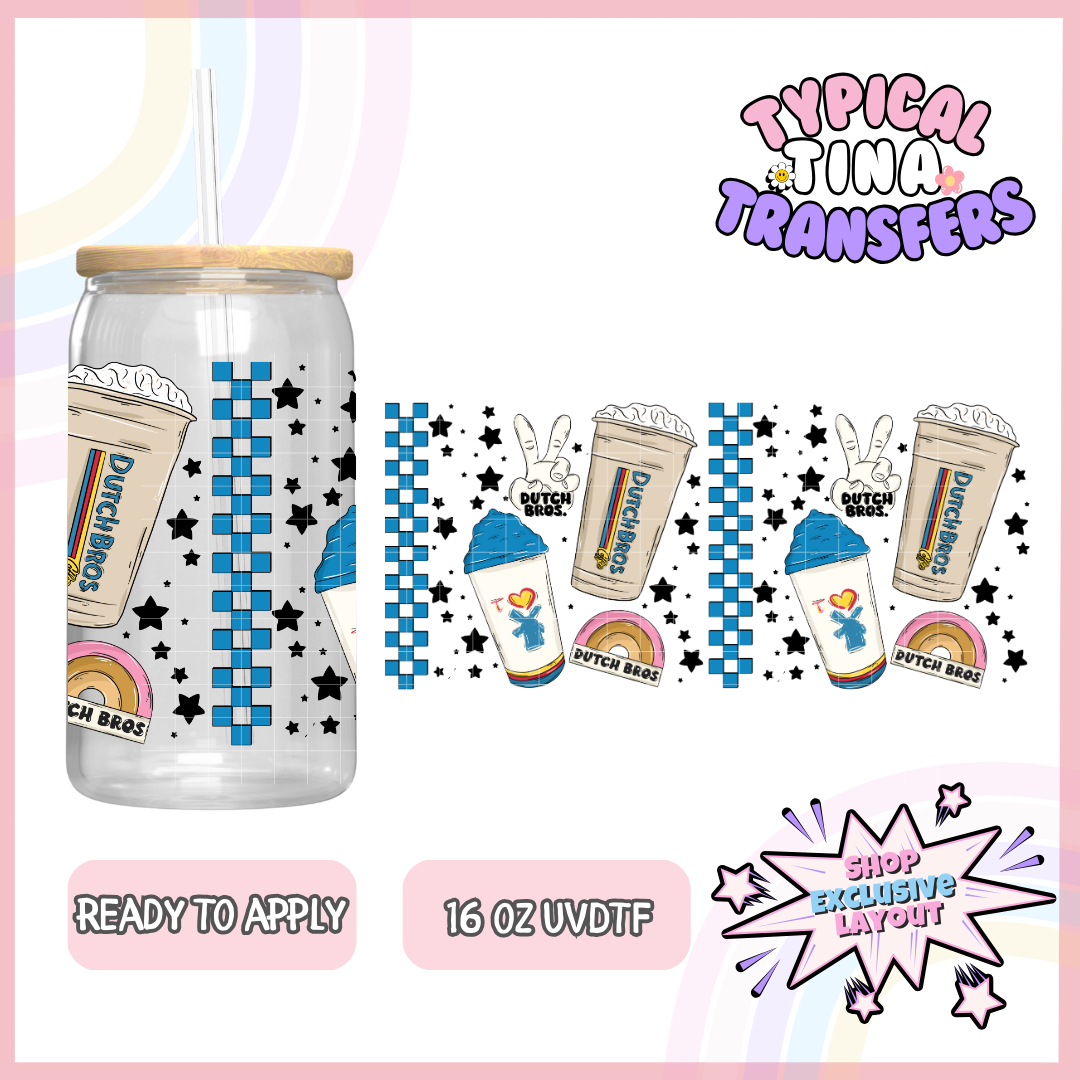 UVDTF #6424 |16oz UVDTF Wrap | POD