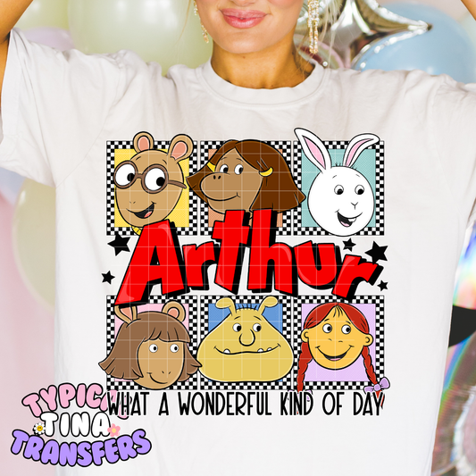 What a wonderful kind of day | DTF Screen Print | POD