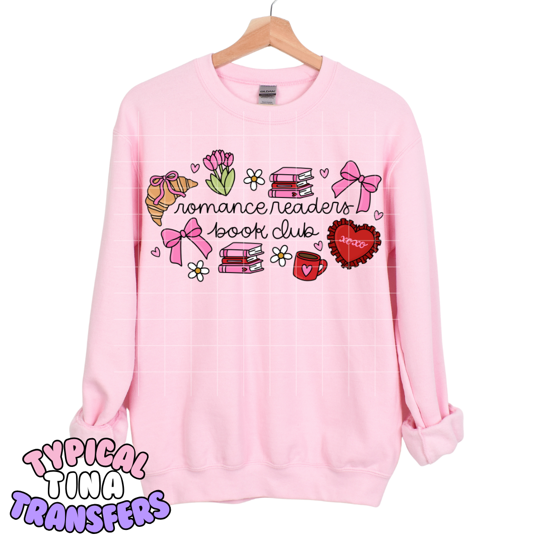 Romance Reader BookClub | DTF Transfers | POD