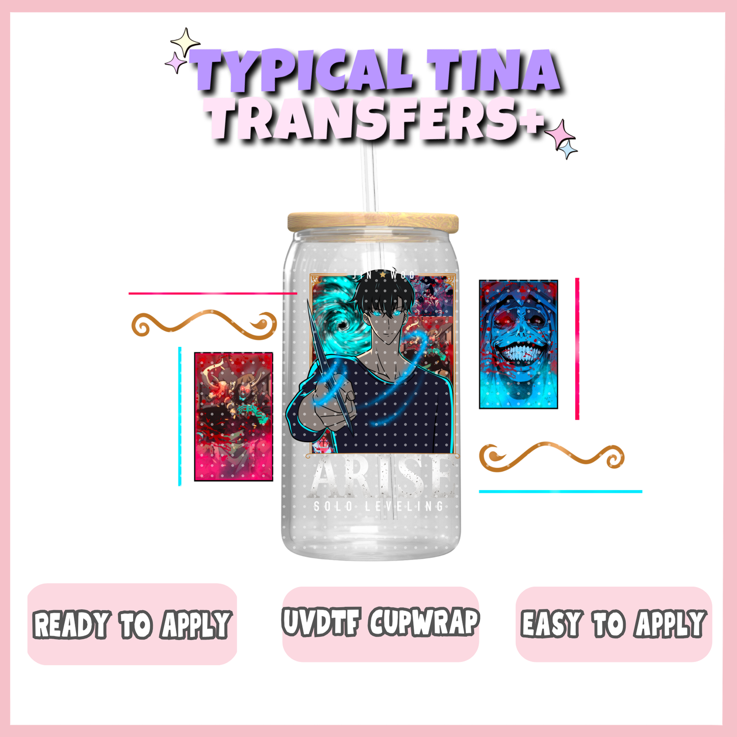 UVDTF #6561 | 16oz UVDTF Wrap | POD