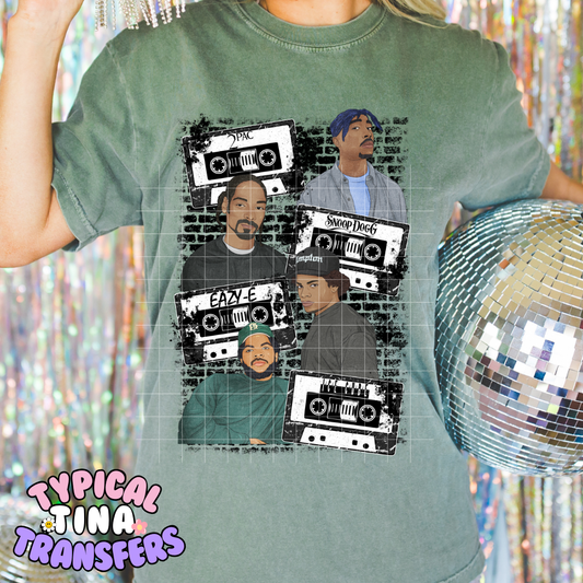 Music legends | DTF Screen Print | POD