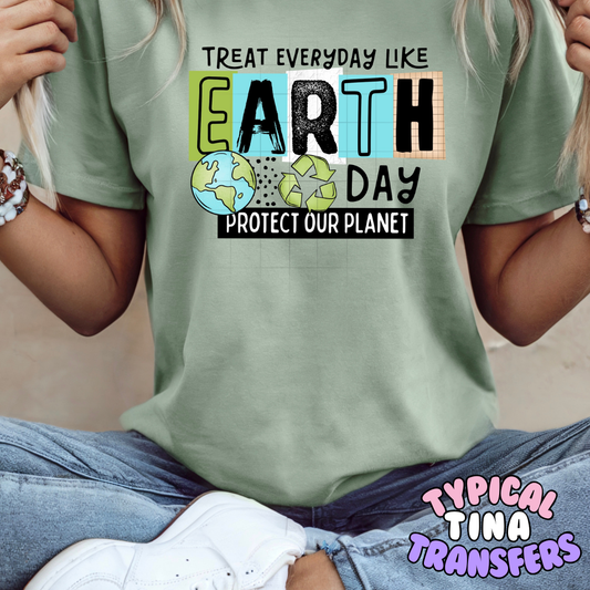 Everyday earth day | DTF Transfers | POD