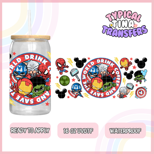 UVDTF #6604 | 16oz UVDTF Wrap | POD