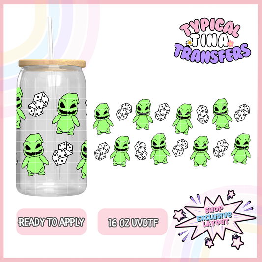 UVDTF #662 | 16oz UVDTF Wrap | POD