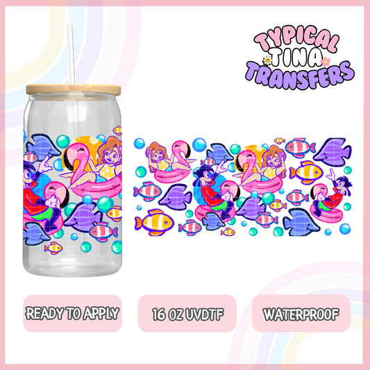 UVDTF #6664 |  16oz UVDTF Wrap | POD