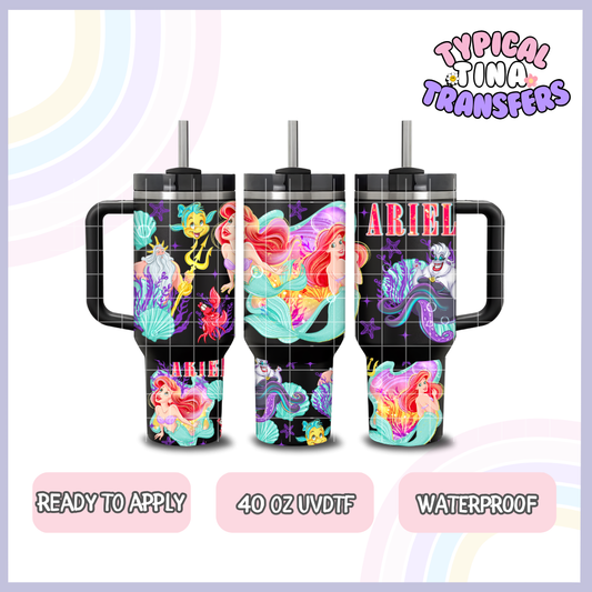 Under the Ocean | 40oz UVDTF Wrap | POD