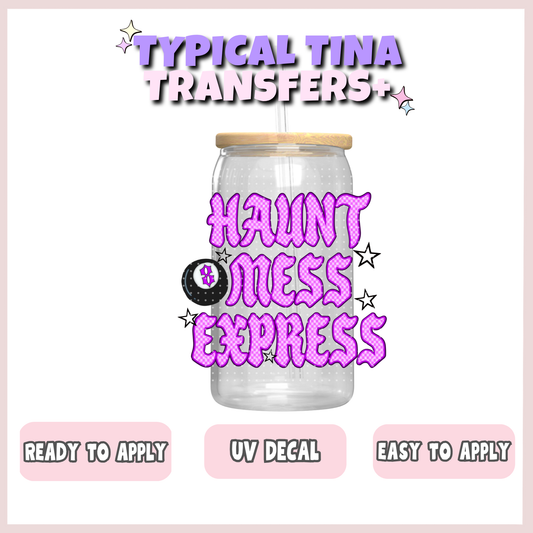 Haunt mess express | UV decals | POD