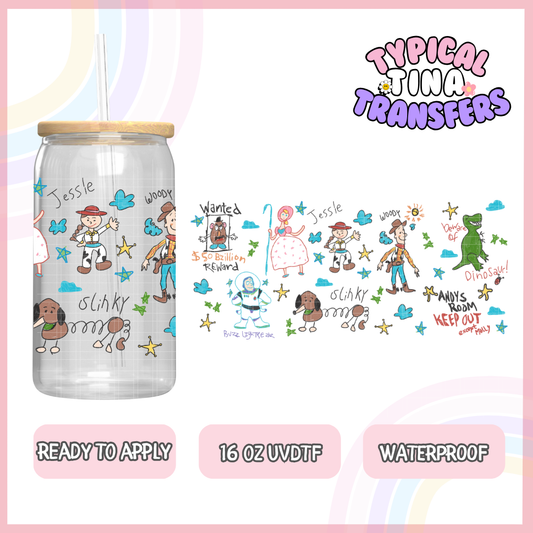 UVDTF #6850 | 16oz UVDTF Wrap | POD