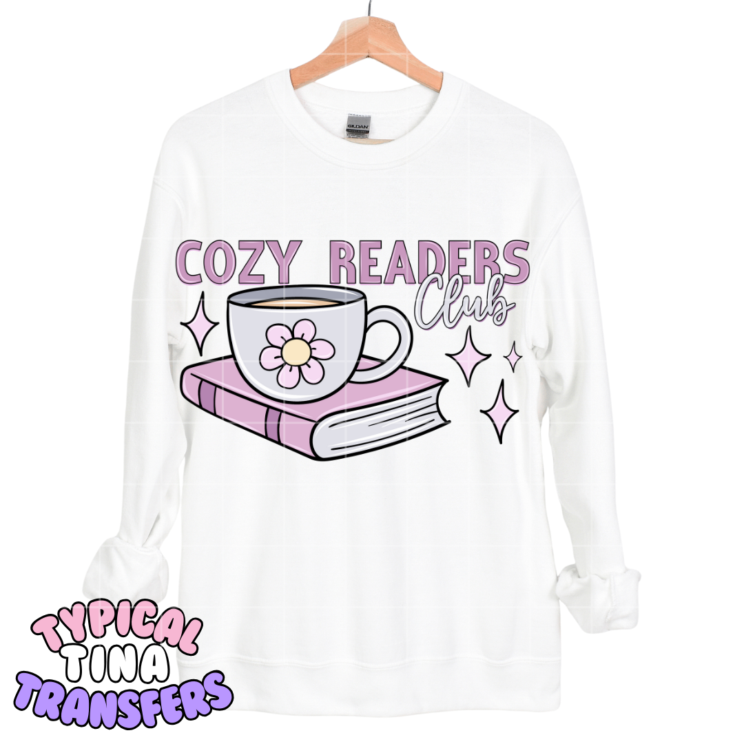 Cozy Readers | DTF Transfers | POD