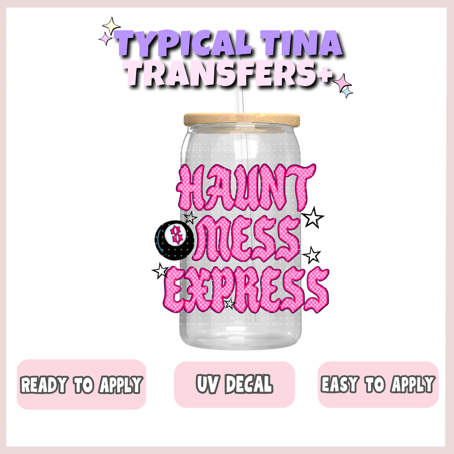 Haunt mess express | UV decals | POD