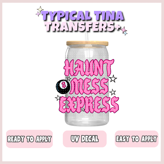 Haunt mess express | UV decals | POD