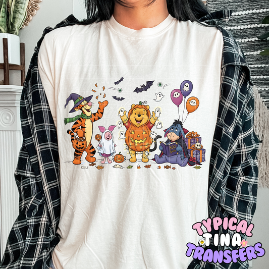 WP and Friends halloween Line up | DTF Transfer | POD