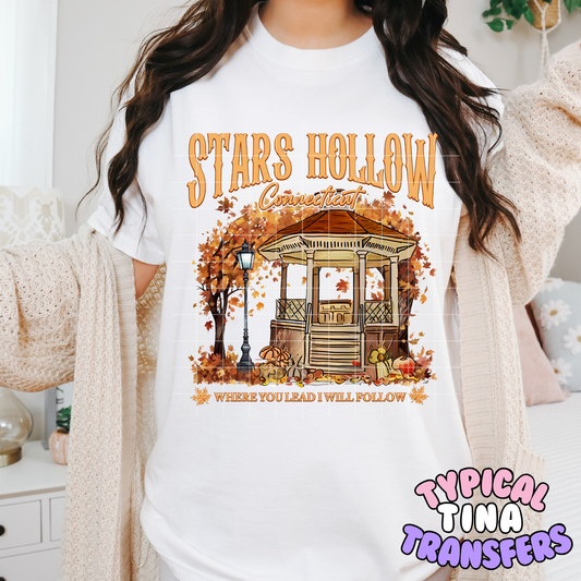 Stars Hall Fall Gazebo | DTF Transfer | POD