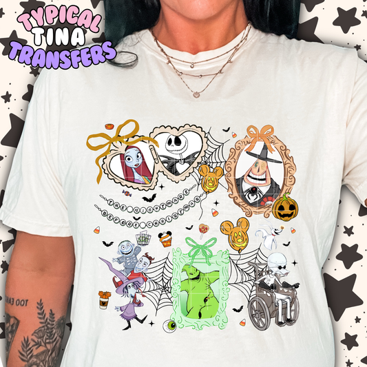 NBC characters Locket and Frames | DTF Transfer | POD