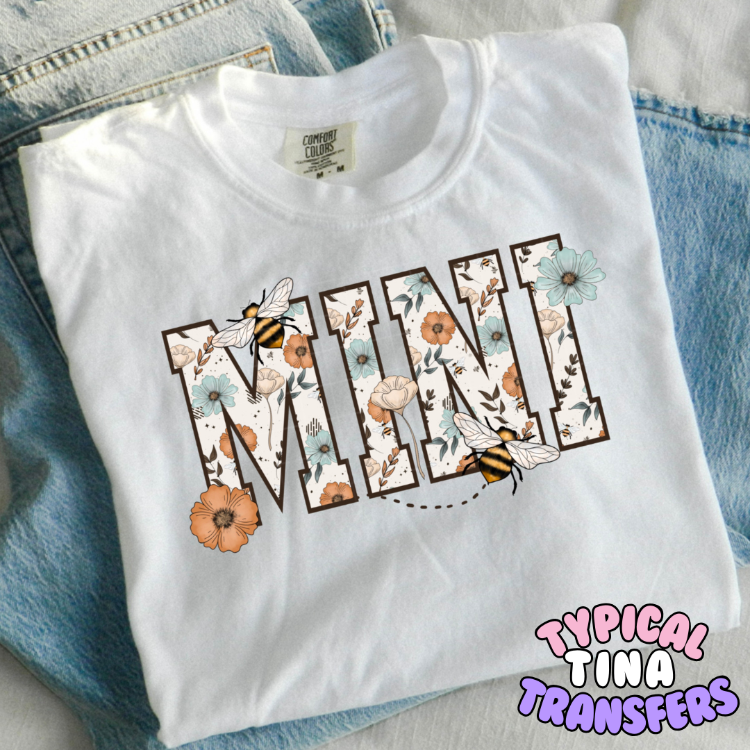 Spring floral Mini | DTF Transfers | POD