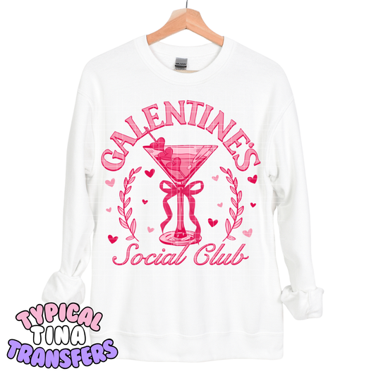 Galentine social club | DTF Transfers | POD