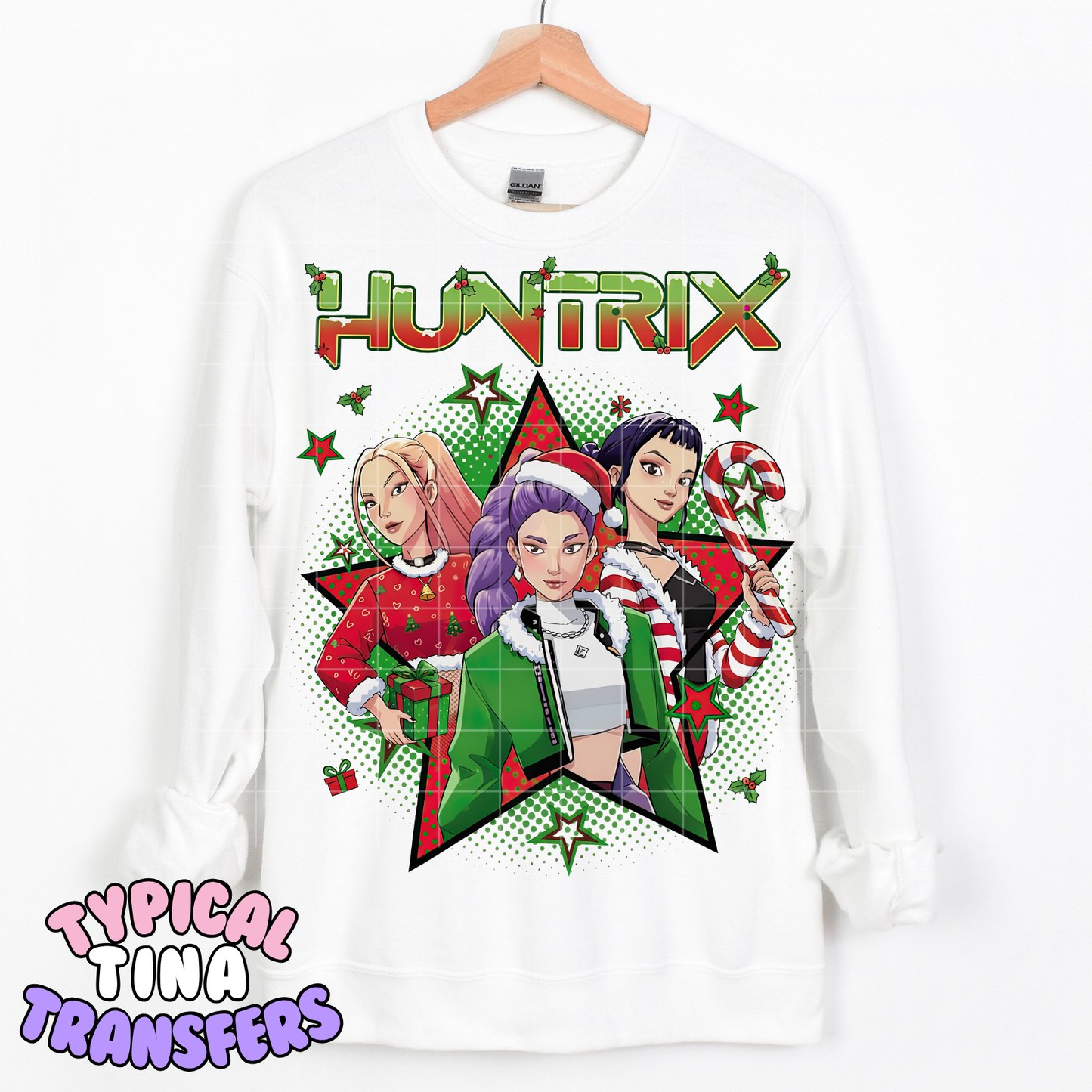 Kpop -Christmas Huntrx | DTF Transfer | POD