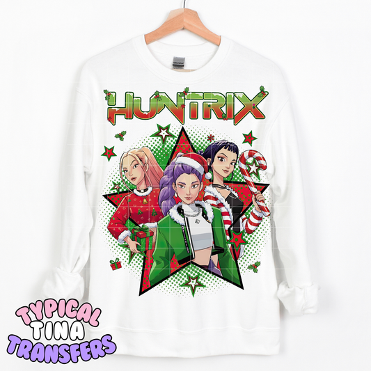 Kpop -Christmas Huntrx | DTF Transfer | POD