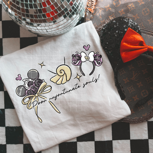 Poor unfortunate souls | DTF Transfer | 11" Adult