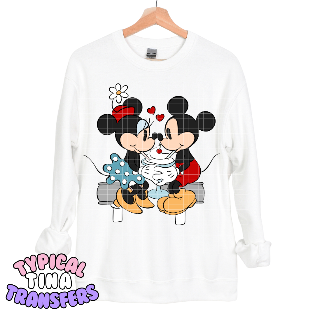 MM Mouse share a shake | DTF Transfers | POD