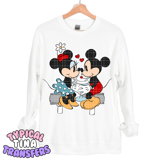 MM Mouse share a shake | DTF Transfers | POD