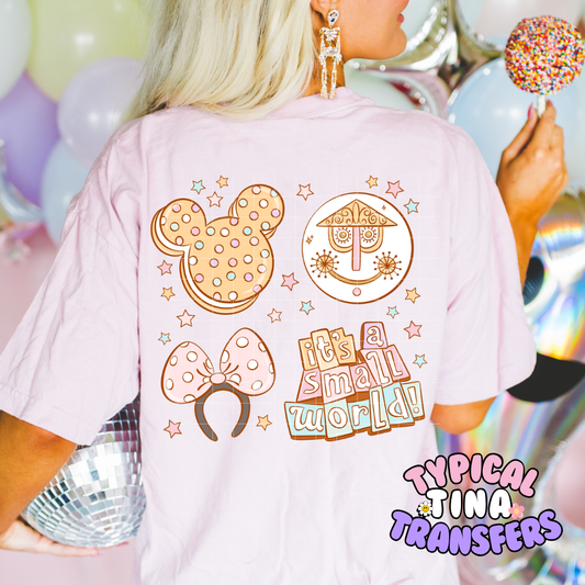 Small World Elements | DTF Screen Print | POD