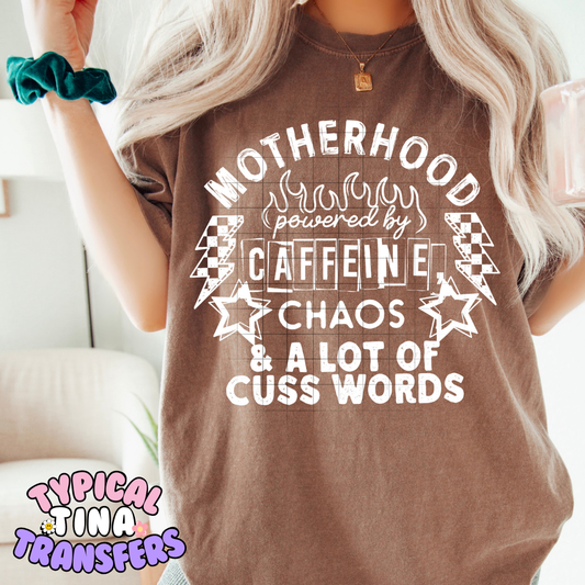 Motherhood powered by | DTF Transfer | POD