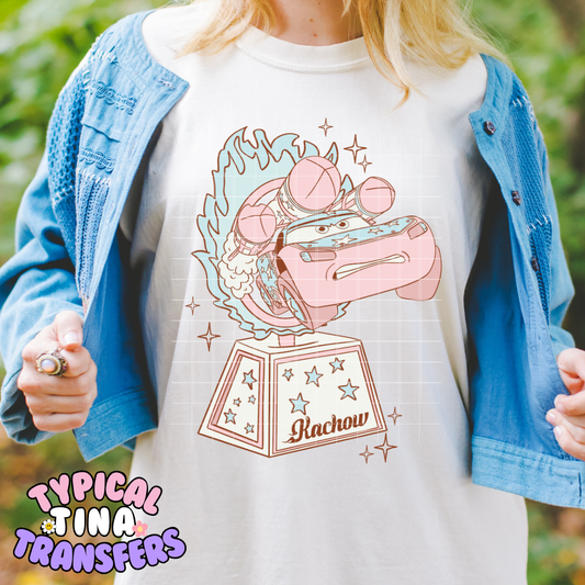 Kachow McQ (pastel) | DTF Screen Print | POD