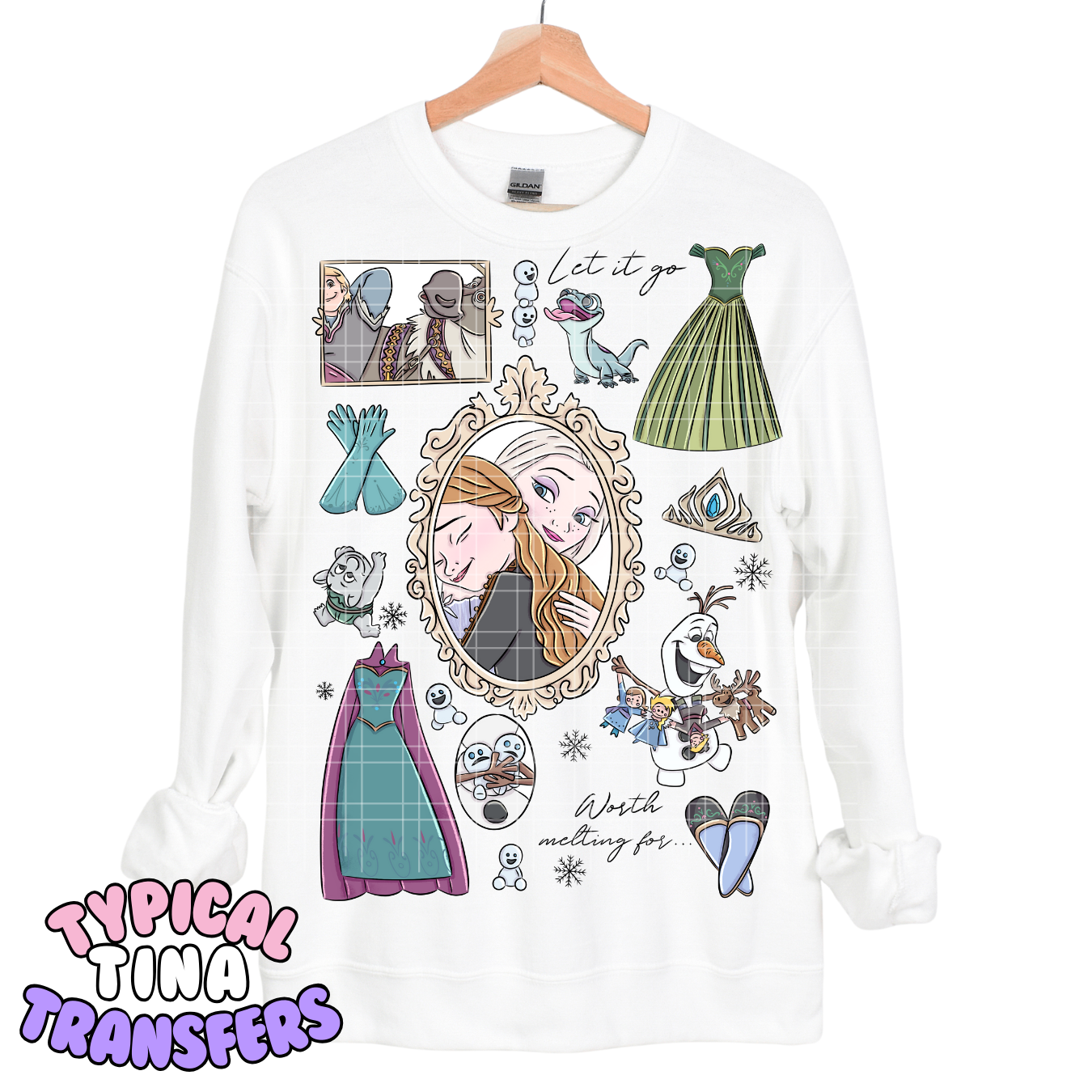 Sisters Doodle Mural | DTF Transfers | POD