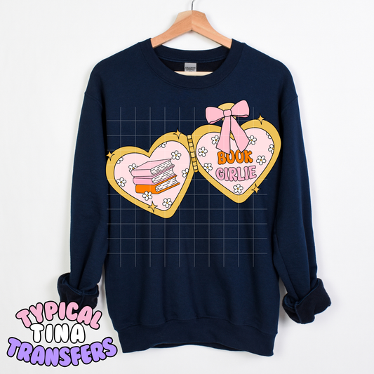 Locket book girlie | DTF Transfer | POD