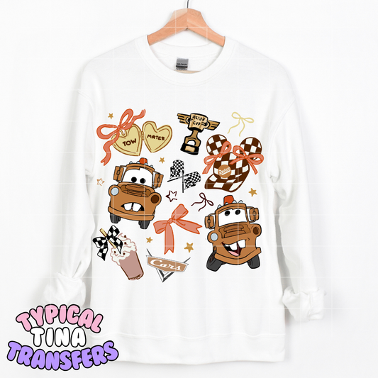 Coquette Tow Mate | DTF Transfer | POD