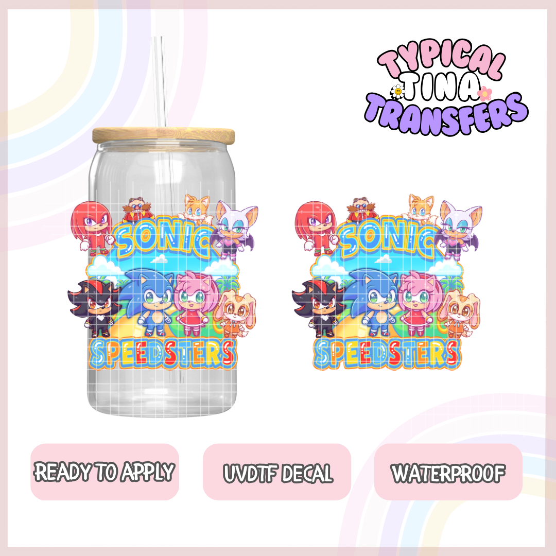 UVDTF Decal | 3"-4" decals | POD