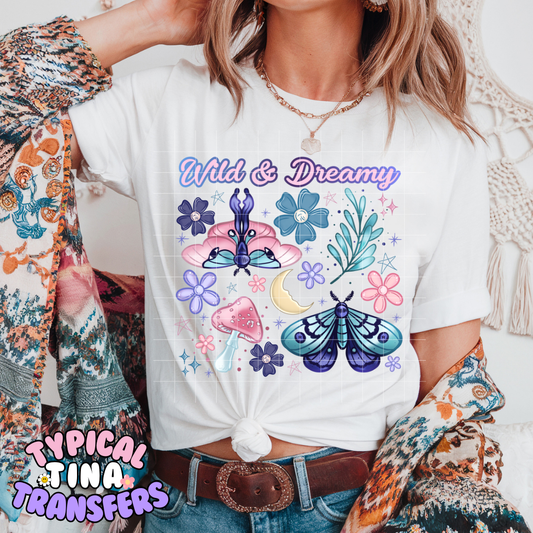 Wild and Dreamy | DTF Screen Print | POD