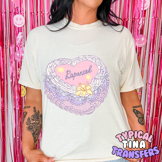 Princess Cake - Rapun | DTF Transfer | POD