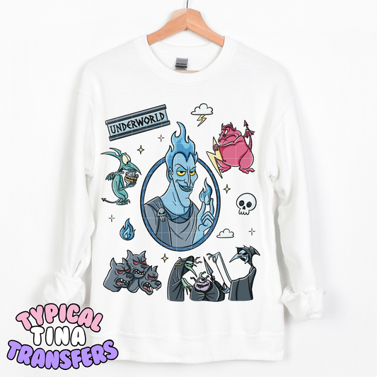 Underworld Hades | DTF Transfer | POD