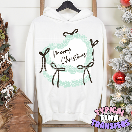 Merry Christmas coquette Cake | DTF Transfer | POD
