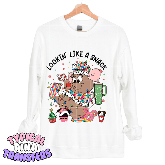 Lookin like a snack - Gus Christmas lights | DTF Transfers | POD