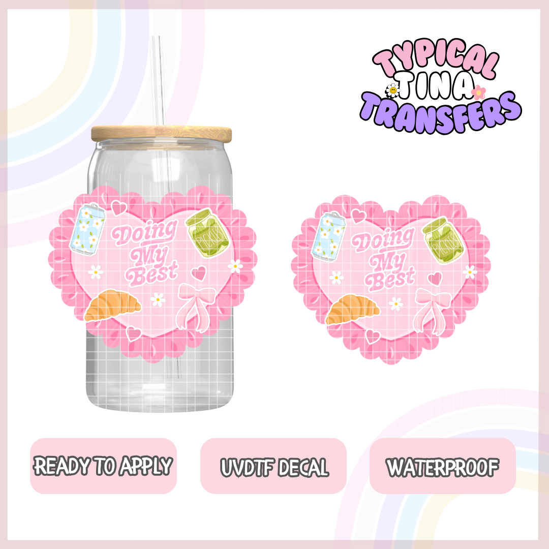 UVDTF Decal | 4" decals | POD