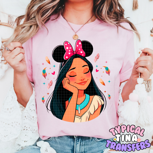 Princess Po | DTF Screen Print | POD