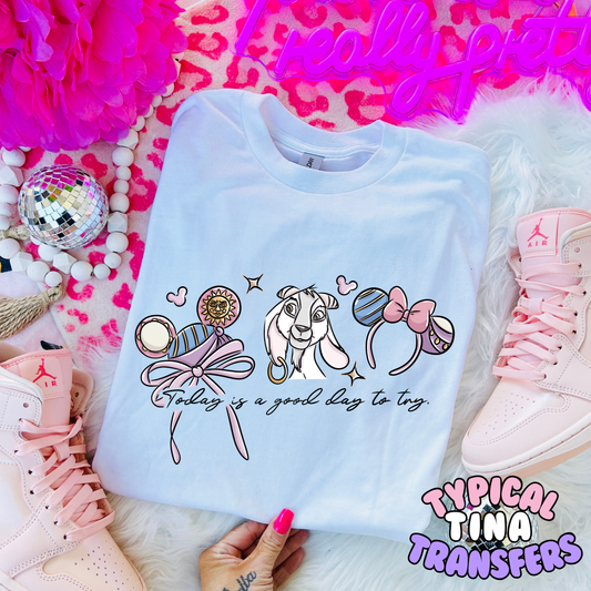 Today is a good day to try | DTF Transfer | POD