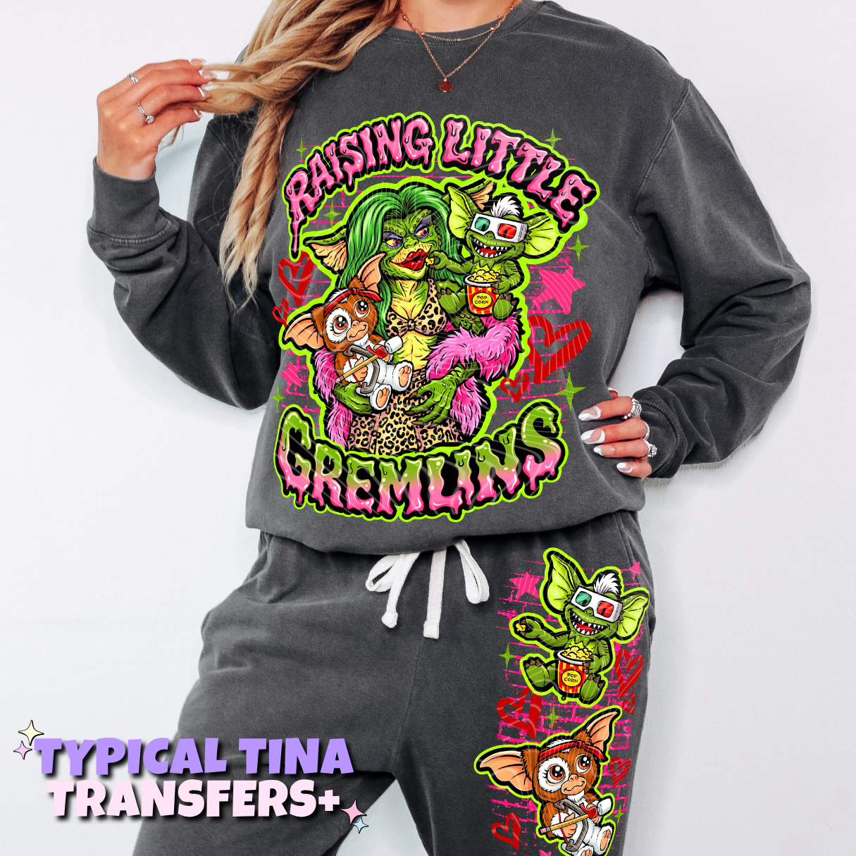 Raising little Gremlins | DTF Transfers | POD