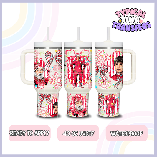 Classic Santa Movie | 40oz UVDTF Wrap | POD
